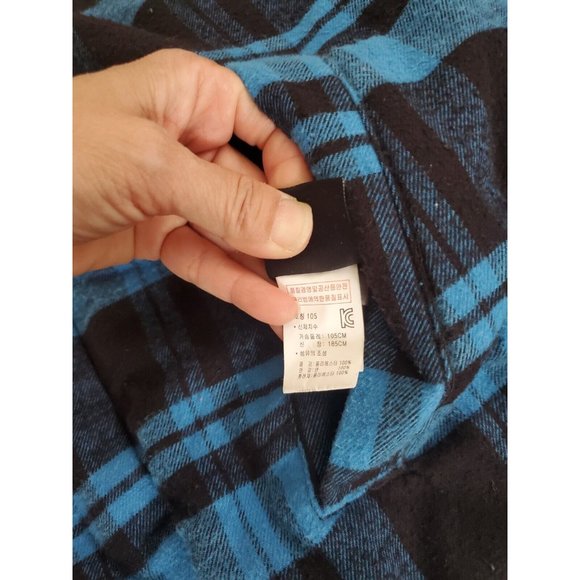 Union Bay Mens Reversible Plaid Puffer Y2K Vest In Size Medium - Picture 5 of 6